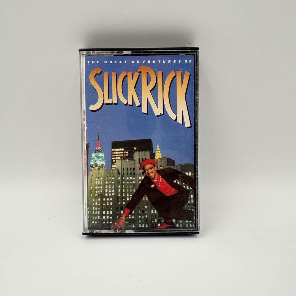 Slick Rick The Great Adventures of Slick Rick Cassette Tape 1988 Def Jam Hip Hop